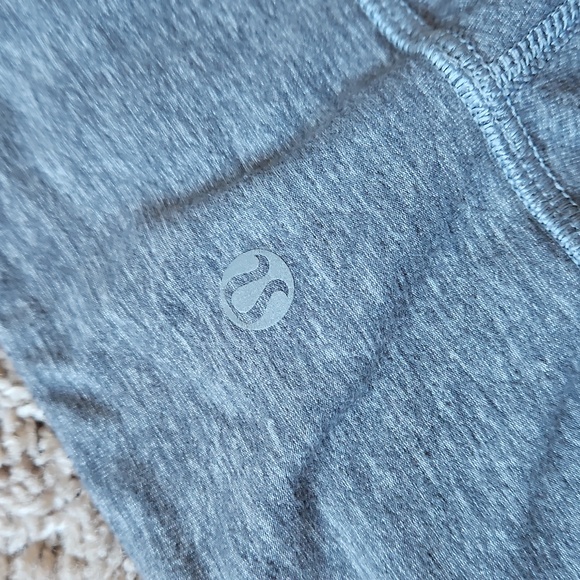 Lululemon Heather Gray High Rise Pants - Picture 3 of 6